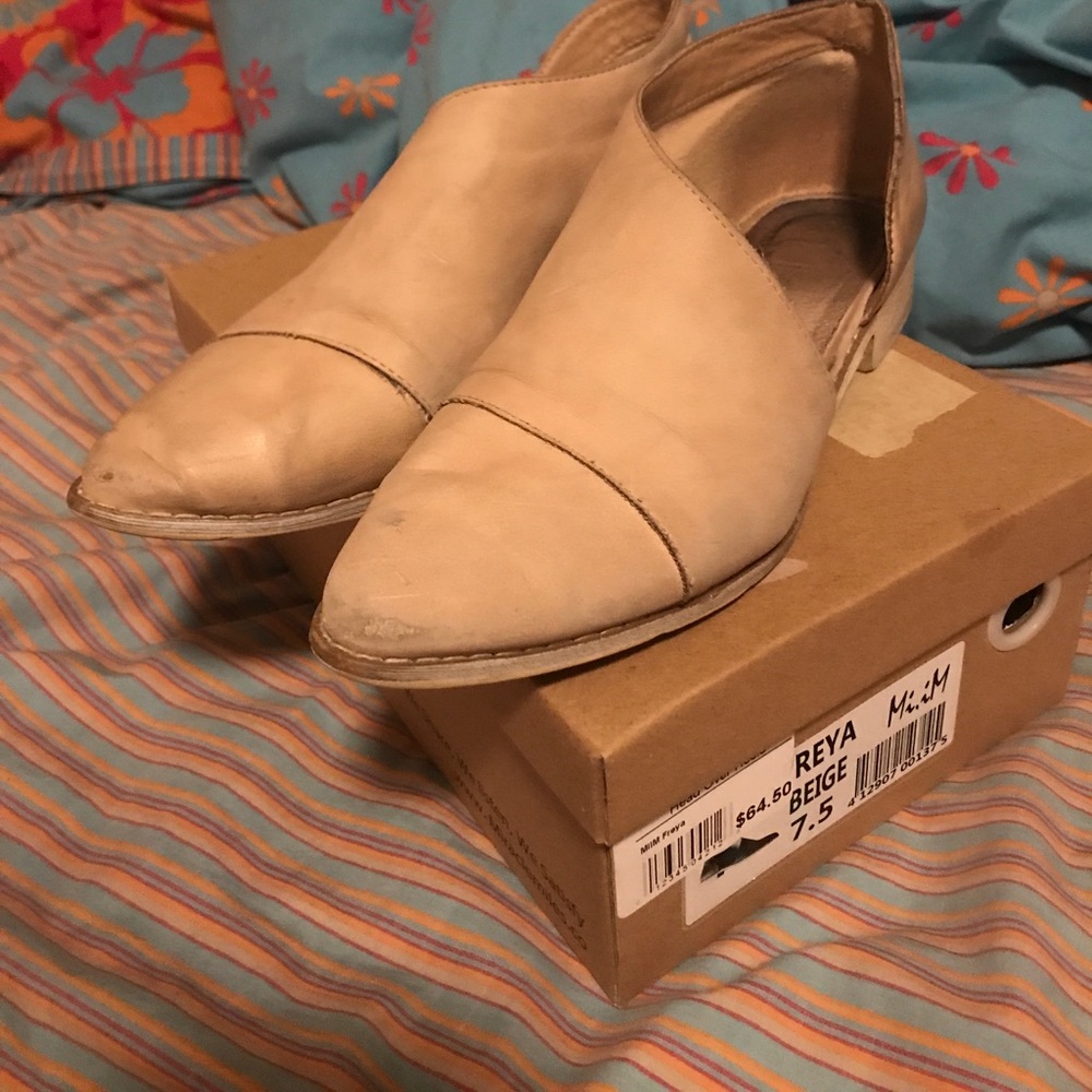 Free people REAL leather mi’mi version